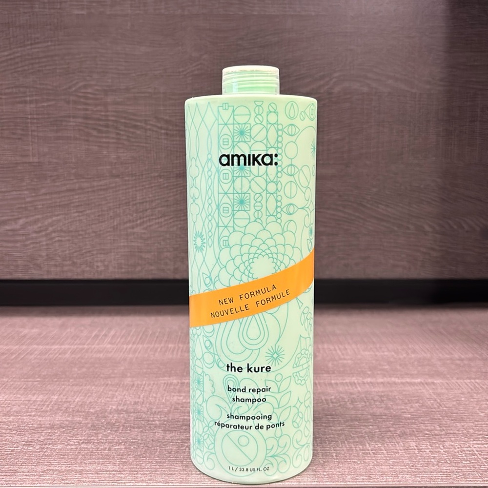 Amika The Kure Bond Repair Shampoo (1 Liter/33.8 fl oz)